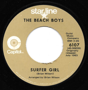 The Beach Boys - Surfer Girl / Little Deuce Coupe