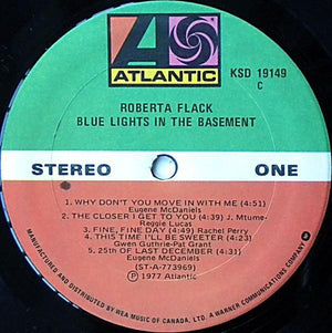 Roberta Flack - Blue Lights In The Basement - 1977 - Quarantunes