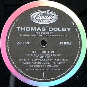 Thomas Dolby - Hyperactive! 1984 - Quarantunes