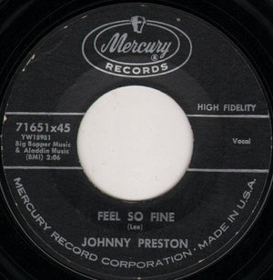 Johnny Preston - Feel So Fine 1960 - Quarantunes