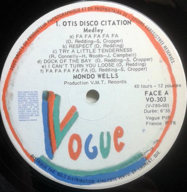 Mondo Wells - Otis Disco Citation (Medley) - 1978 - Quarantunes