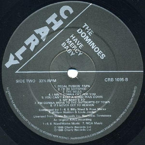 The Dominoes - Have Mercy Baby 1985 - Quarantunes