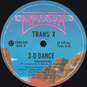 Trans-X - 3-D Dance (Remix) - 1984 - Quarantunes
