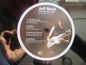 Jeff Beck - Jeff Beck Performing This Week...Live At Ronnie Scott's (3 x LP) 2015 - Quarantunes