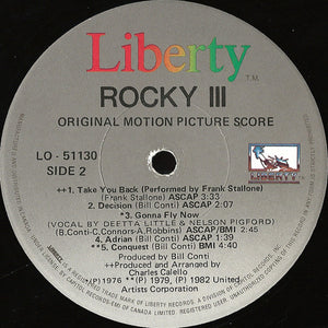 Bill Conti - Rocky III (Original Motion Picture Score)