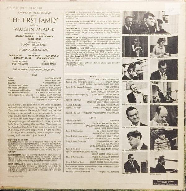 Bob Booker - The First Family - 1962 - Quarantunes