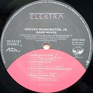 Grover Washington, Jr. - Inside Moves - 1984 - Quarantunes