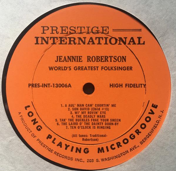Jeannie Robertson - World's Greatest Folk Singer 1961 - Quarantunes