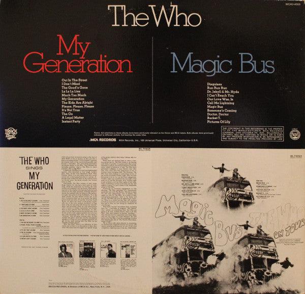 The Who - Magic Bus / The Who Sings My Generation - 1980 - Quarantunes