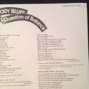 The Moody Blues - A Question Of Balance - Quarantunes