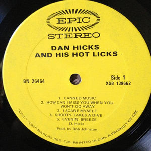 Dan Hicks & His Hot Licks - Original Recordings - Quarantunes