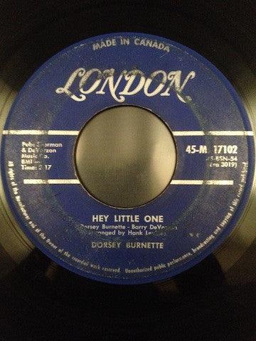 Dorsey Burnette - Hey Little One / Big Rock Candy Mountain 1960 - Quarantunes