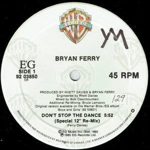 Bryan Ferry - Don't Stop The Dance 1985 - Quarantunes