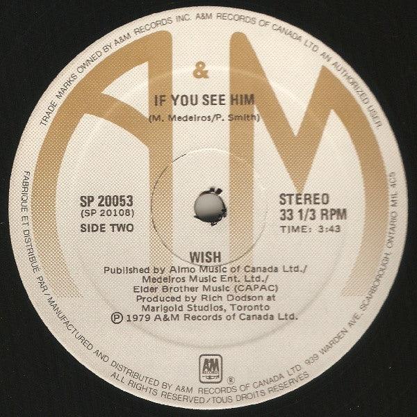 Wish - There Was A Time / If You See Him - Quarantunes