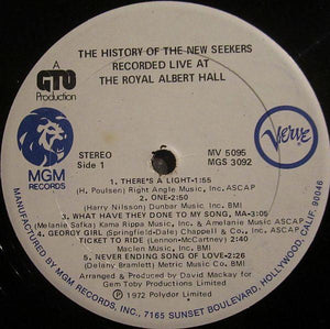 The New Seekers - The History Of The New Seekers Recorded Live At The Royal Albert Hall - 1973 - Quarantunes