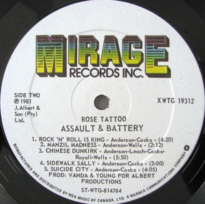 Rose Tattoo - Assault & Battery 1981 - Quarantunes