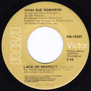 Vicki Sue Robinson - Turn The Beat Around - Quarantunes