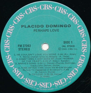 Placido Domingo with John Denver - Perhaps Love 1981 - Quarantunes