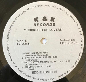 Eddie Lovette - Rockers For Lovers - Quarantunes