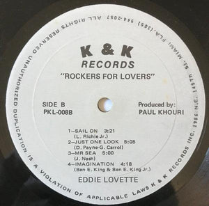 Eddie Lovette - Rockers For Lovers - Quarantunes