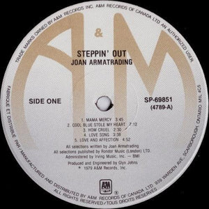 Joan Armatrading - Steppin' Out - 1979 - Quarantunes