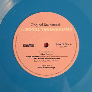 Various - The Royal Tenenbaums (Original Soundtrack) - 2023 - Quarantunes