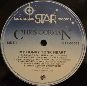 Chris Gorman (2) - My Honky Tonk Heart