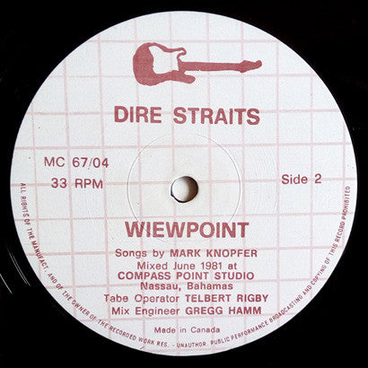 Dire Straits - Wiewpoint