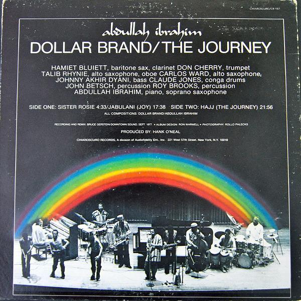 Abdullah Ibrahim / Dollar Brand - The Journey - Quarantunes