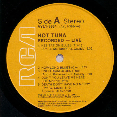 Hot Tuna - Hot Tuna