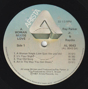 Ray Parker Jr. And Raydio - A Woman Needs Love 1981 - Quarantunes