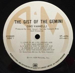 Gino Vannelli - The Gist Of The Gemini 1976 - Quarantunes