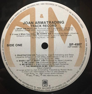 Joan Armatrading - Track Record - 1983 - Quarantunes