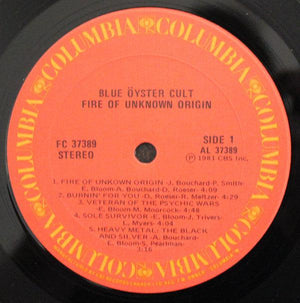 Blue Öyster Cult - Fire Of Unknown Origin - 1981 - Quarantunes