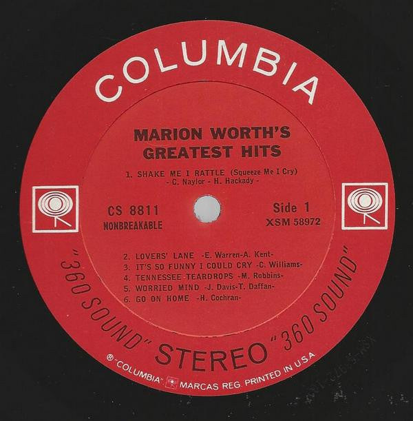 Marion Worth - Greatest Hits