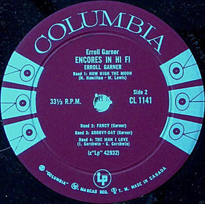 Erroll Garner - Encores In Hi Fi - 1958 - Quarantunes