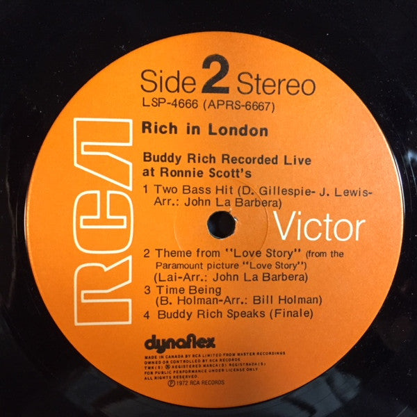 Buddy Rich - Rich In London