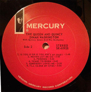 Dinah Washington - Queen & Quincy - 1965 - Quarantunes