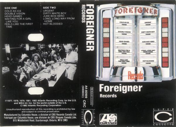 Foreigner - Records - Quarantunes