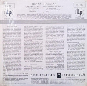 Benny Goodman - The Famous 1938 Carnegie Hall Jazz Concert Vol.1 - Quarantunes