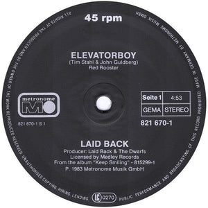 Laid Back - Elevatorboy - Quarantunes