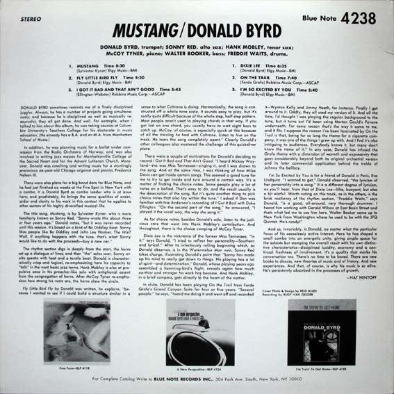 Donald Byrd - Mustang! - Quarantunes