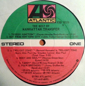 The Manhattan Transfer - The Best Of The Manhattan Transfer - Quarantunes