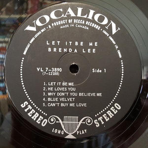 Brenda Lee - Let It Be Me 1968 - Quarantunes