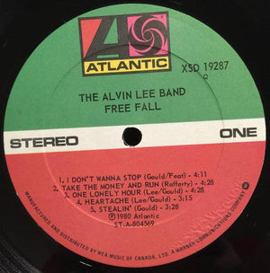 The Alvin Lee Band - Free Fall 1980 - Quarantunes
