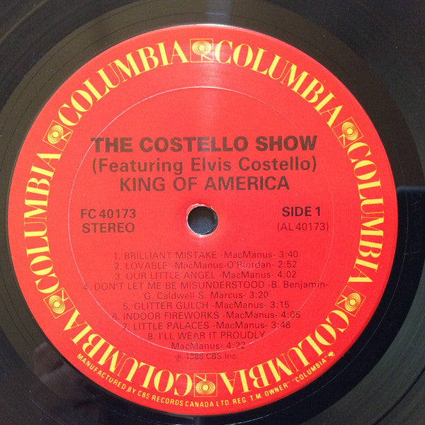 The Costello Show - King Of America