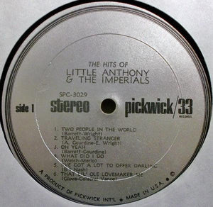 Little Anthony & The Imperials - The Hits Of Little Anthony And The Imperials - Quarantunes