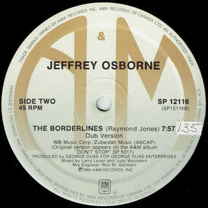 Jeffrey Osborne - The Borderlines - Quarantunes