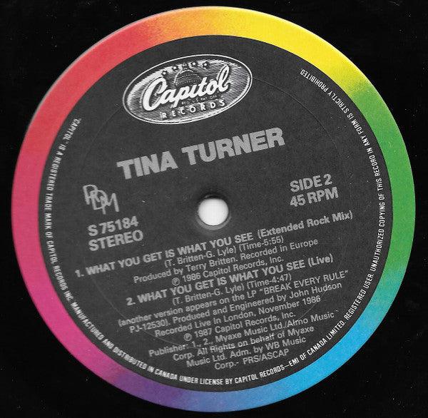 Tina Turner - What You Get Is What You See - Quarantunes