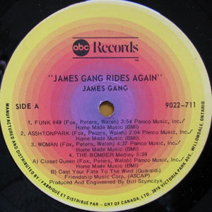 James Gang - James Gang Rides Again